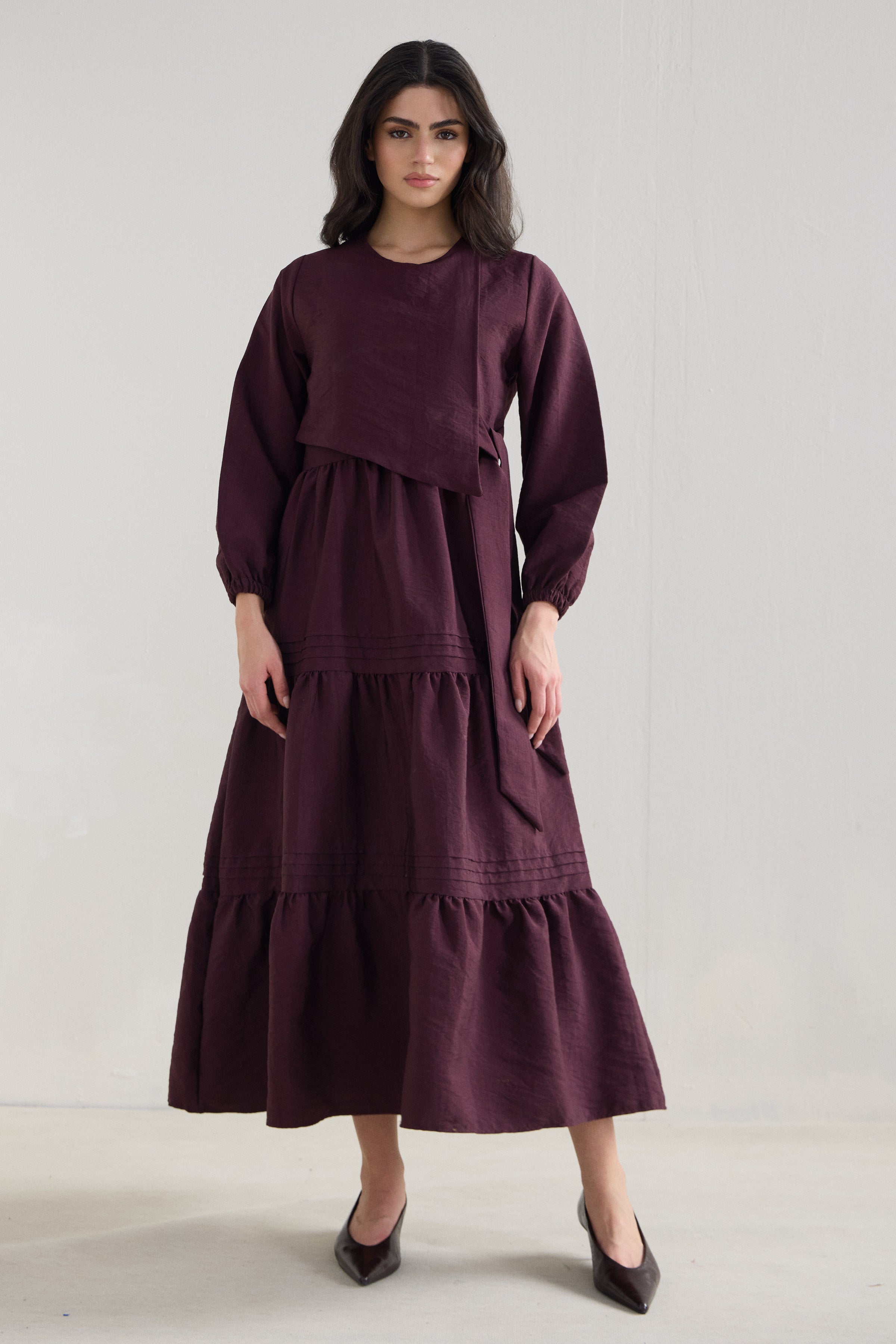 Layared Tie Dress