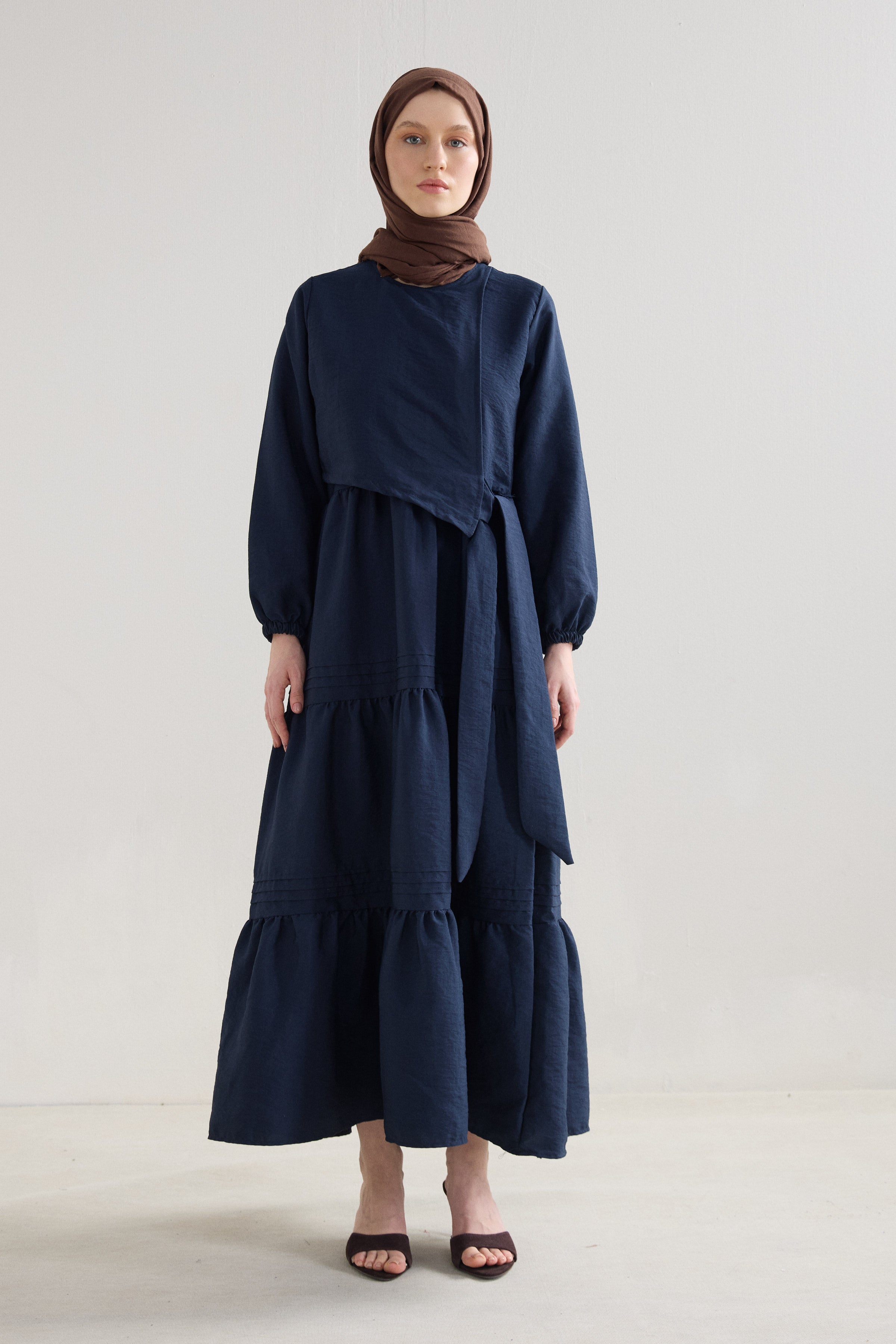 Layered Tie Dress