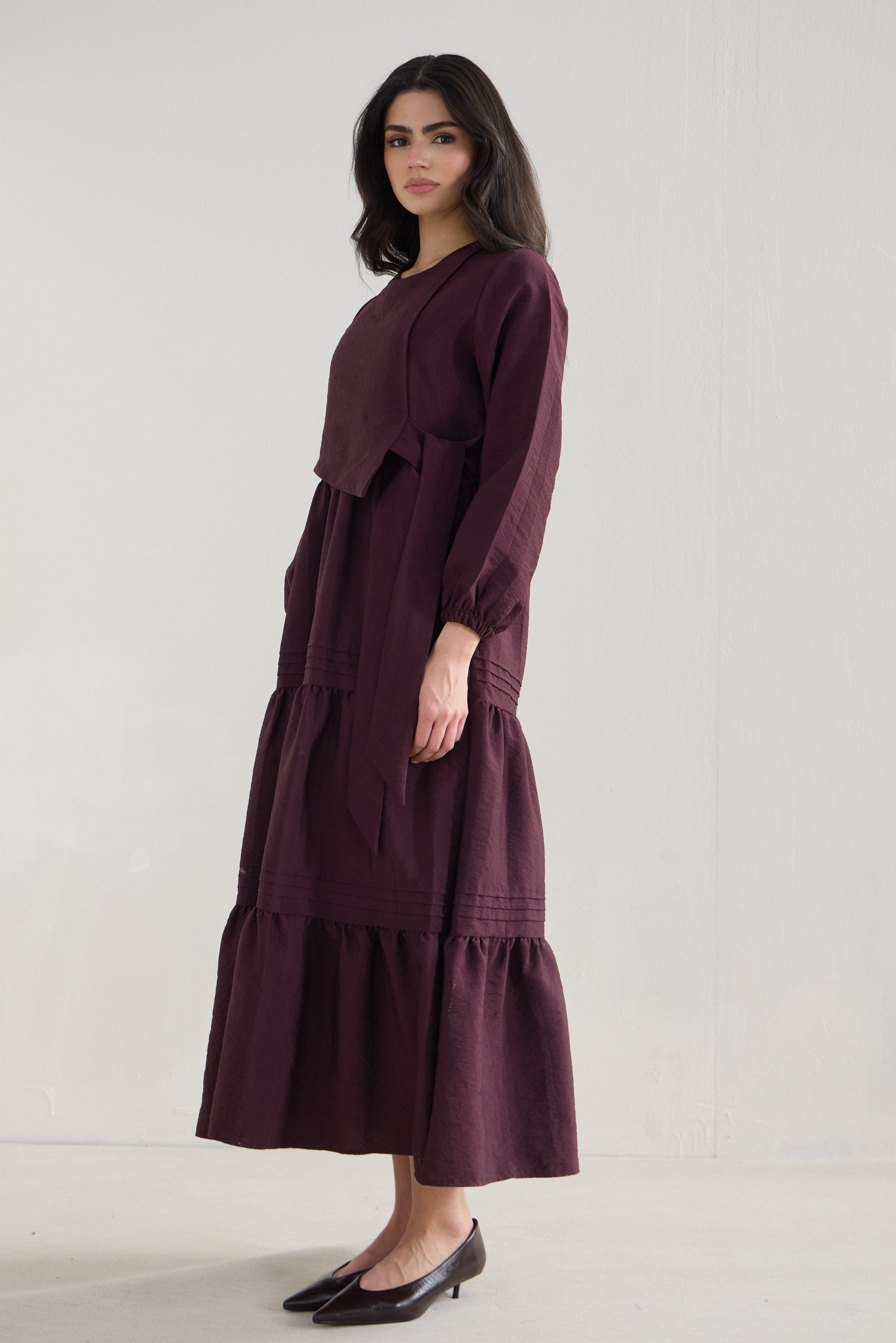 Layared Tie Dress