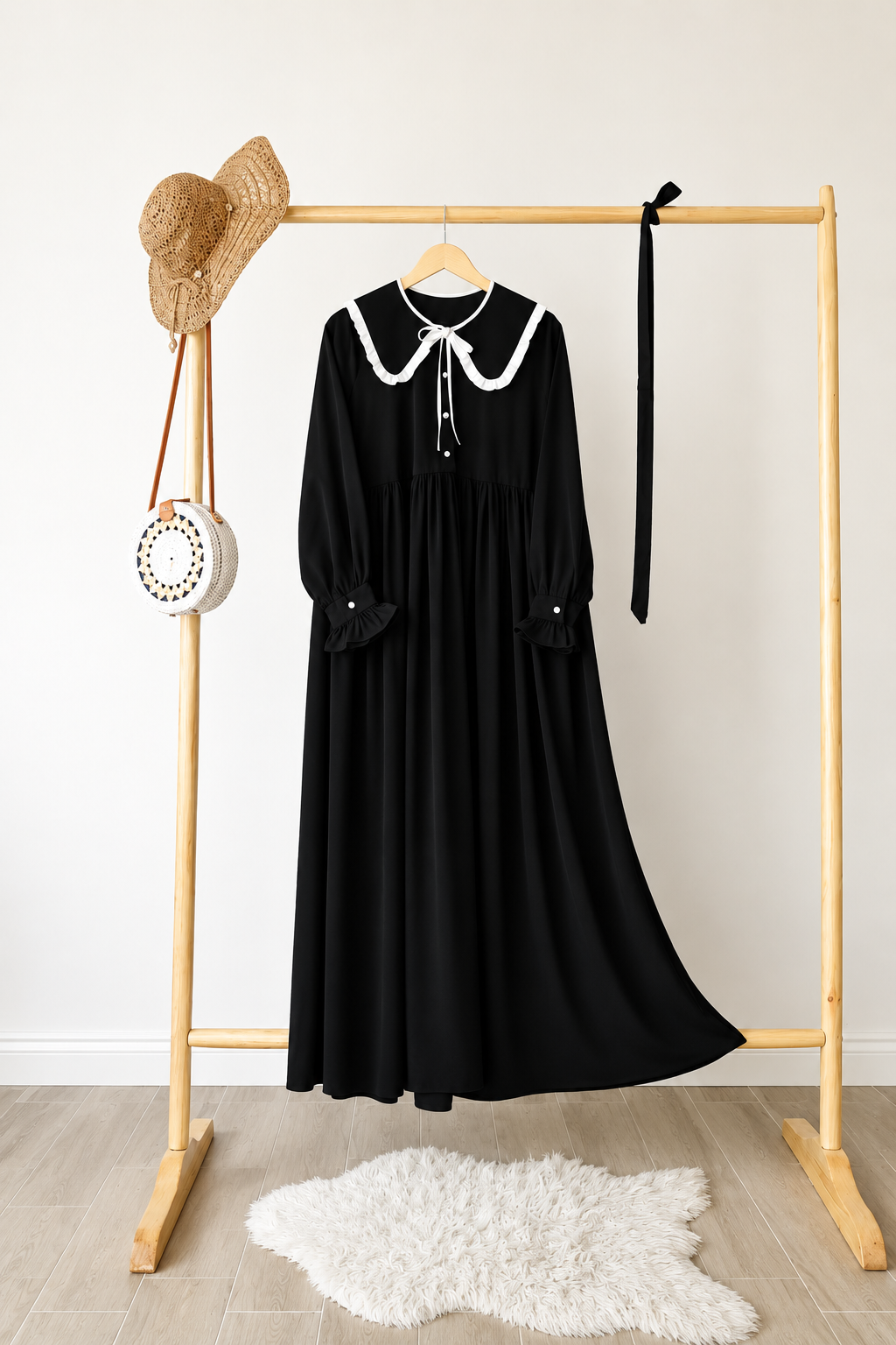 Lina Medina Silk Maxi Kleid