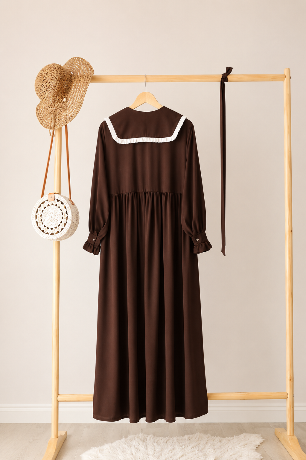 Lina Medina Silk Maxi Kleid