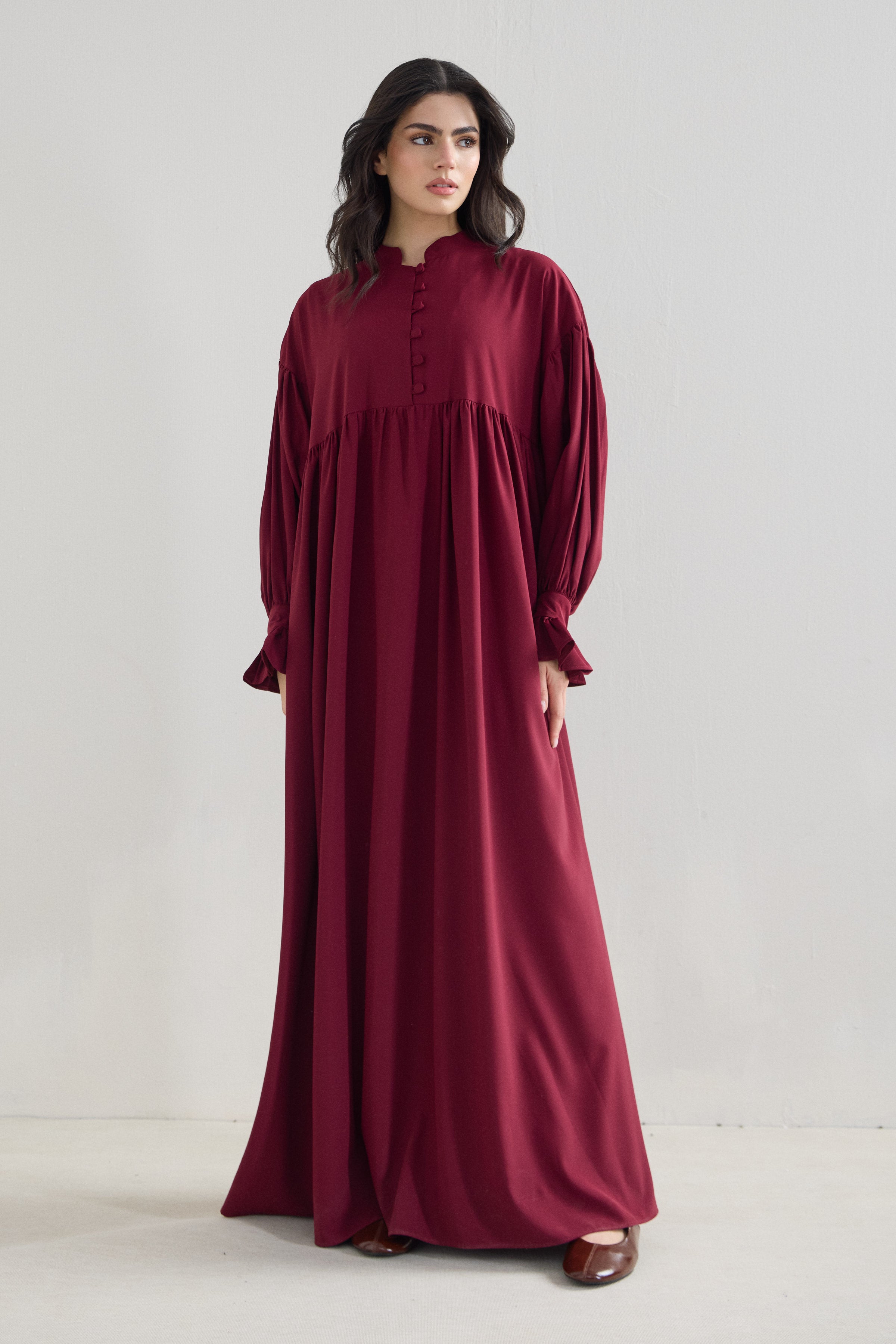 Luna Dubai Silk Abaya
