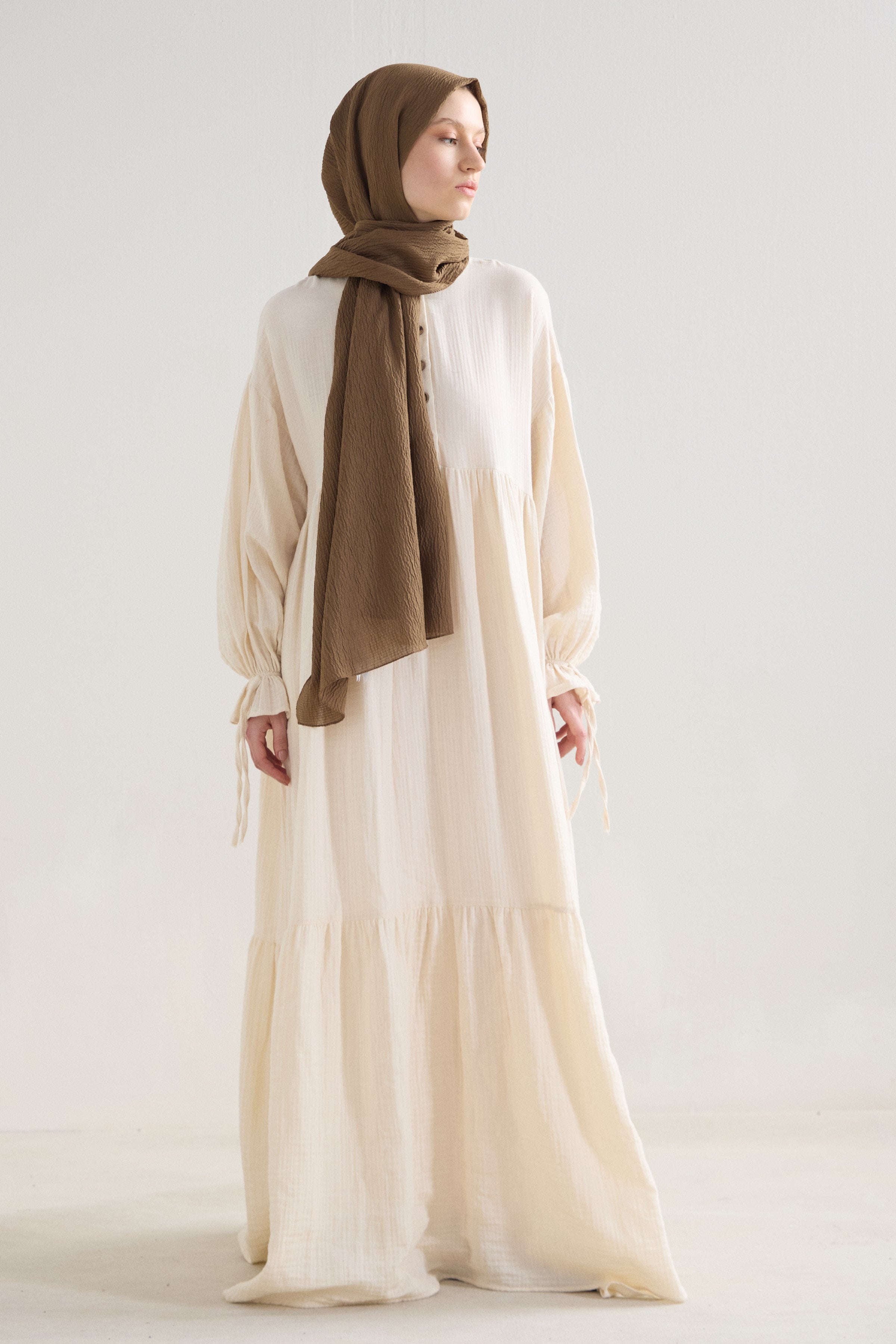 Muslin Boho Maxi Dress