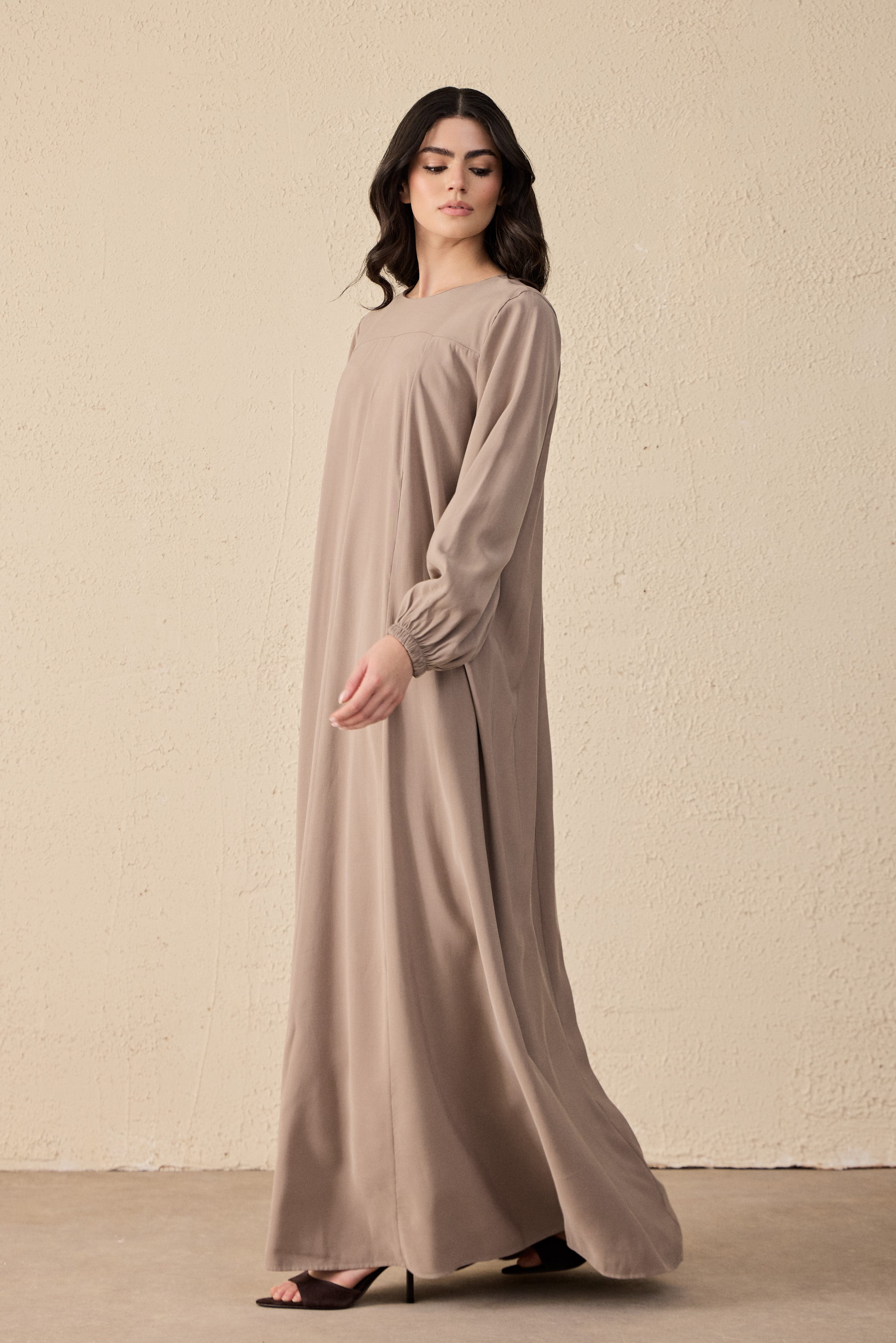 Pure Flow Lyocell Maxi Kleid