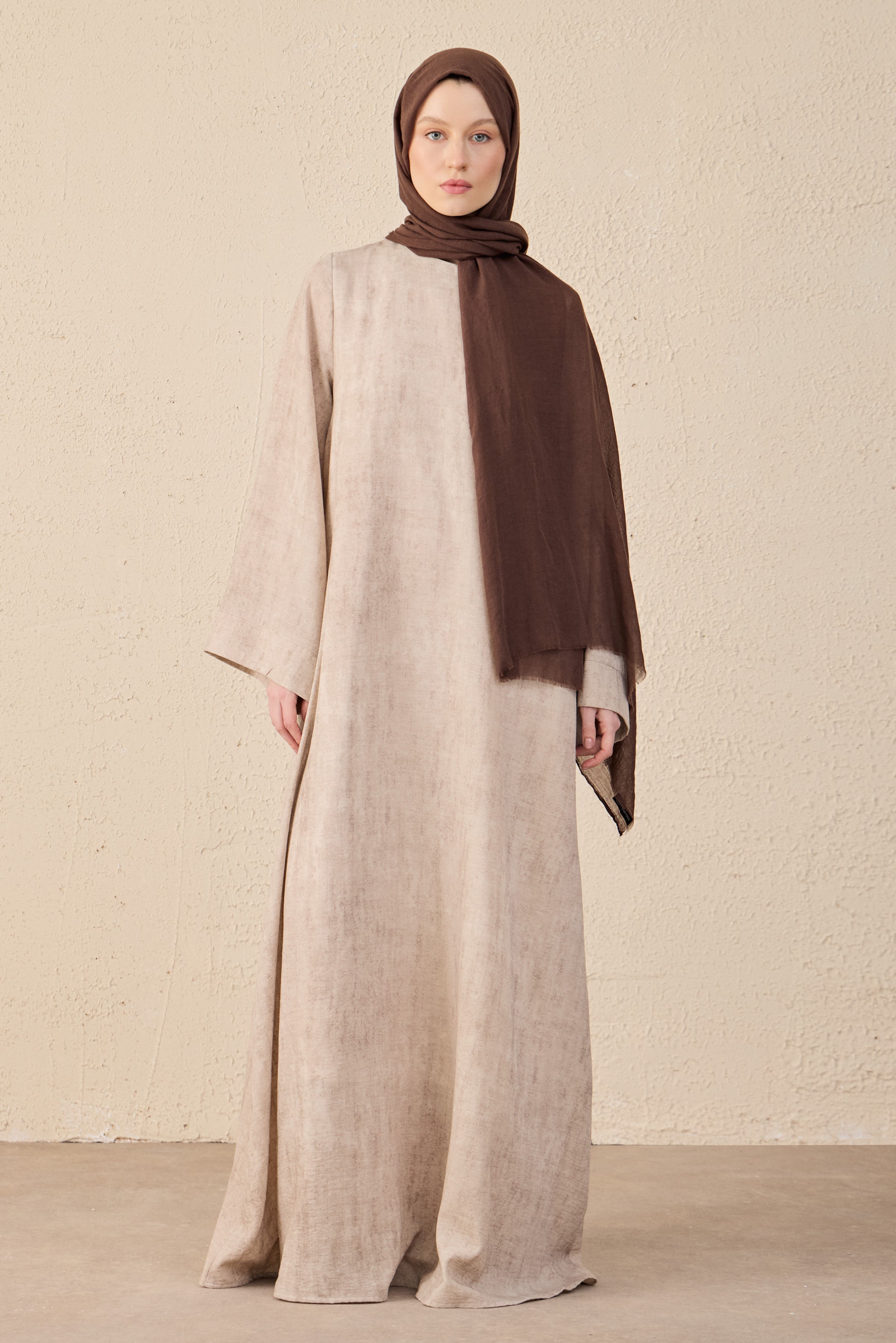 Sahara Hand Dyed Linen Kleid