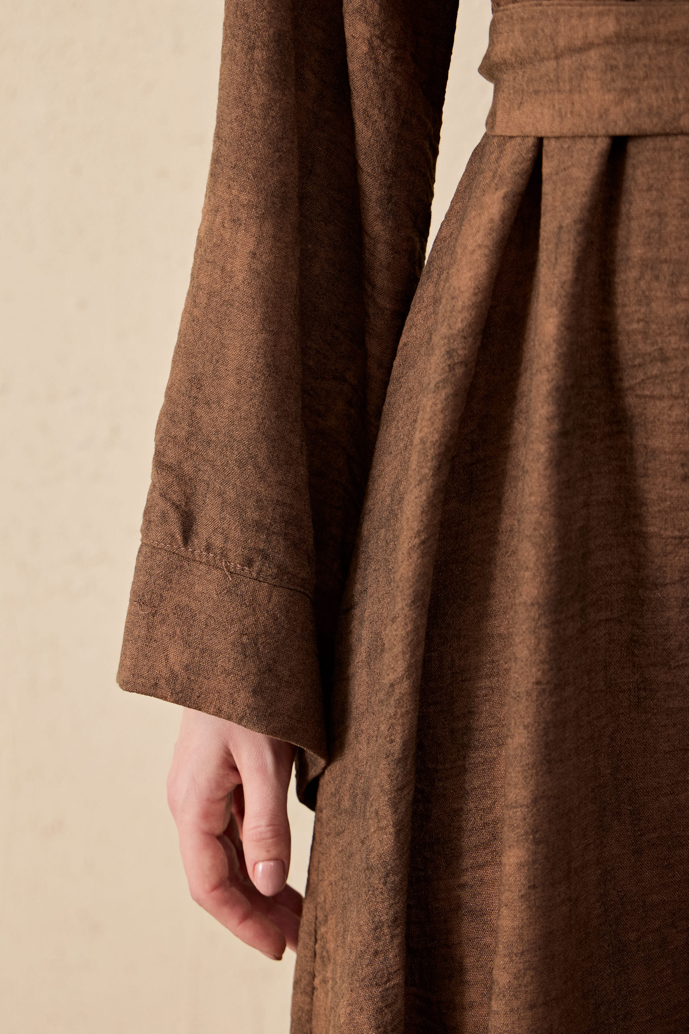Sahara Hand Dyed Linen Kleid