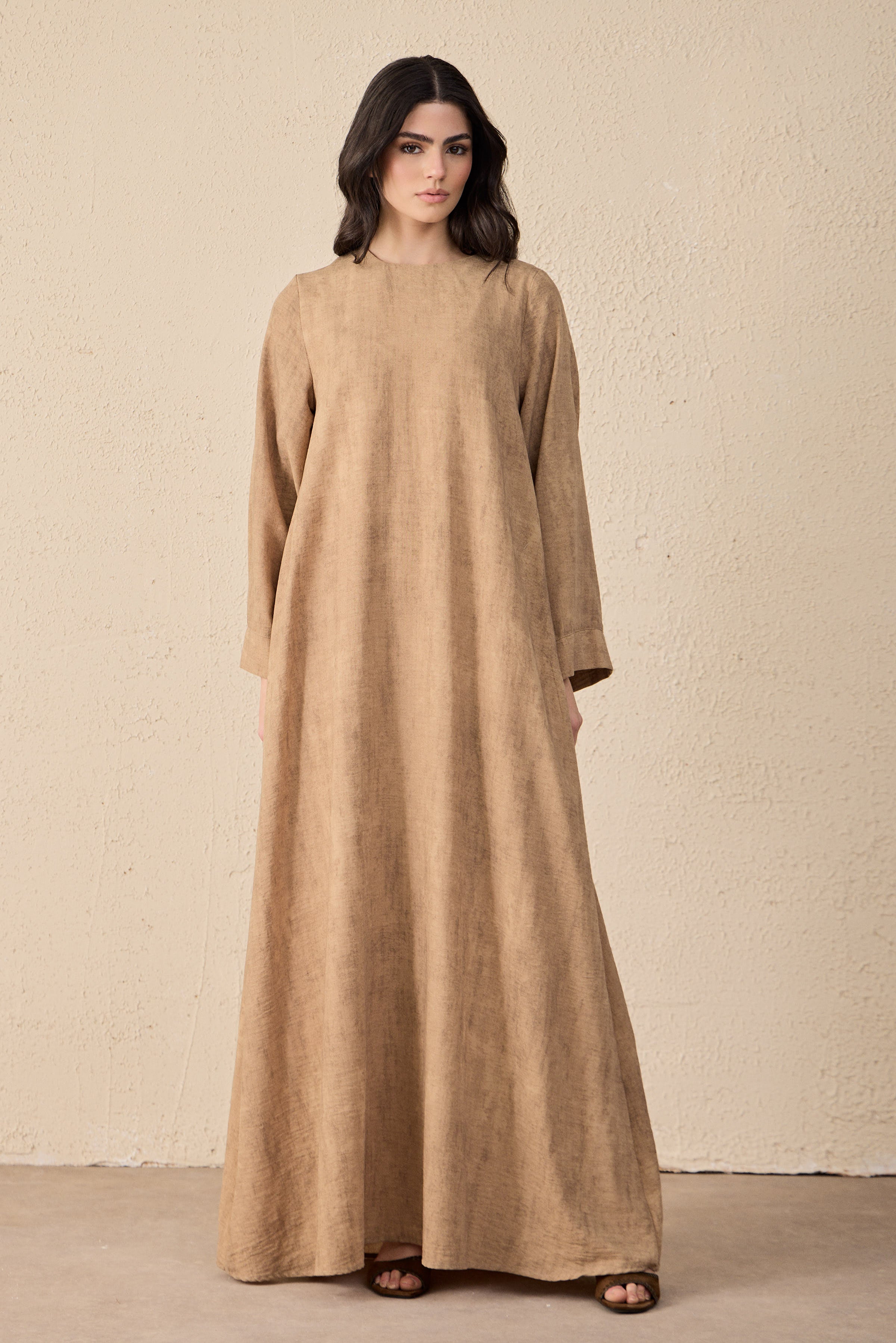 Sahara Hand Dyed Linen Kleid