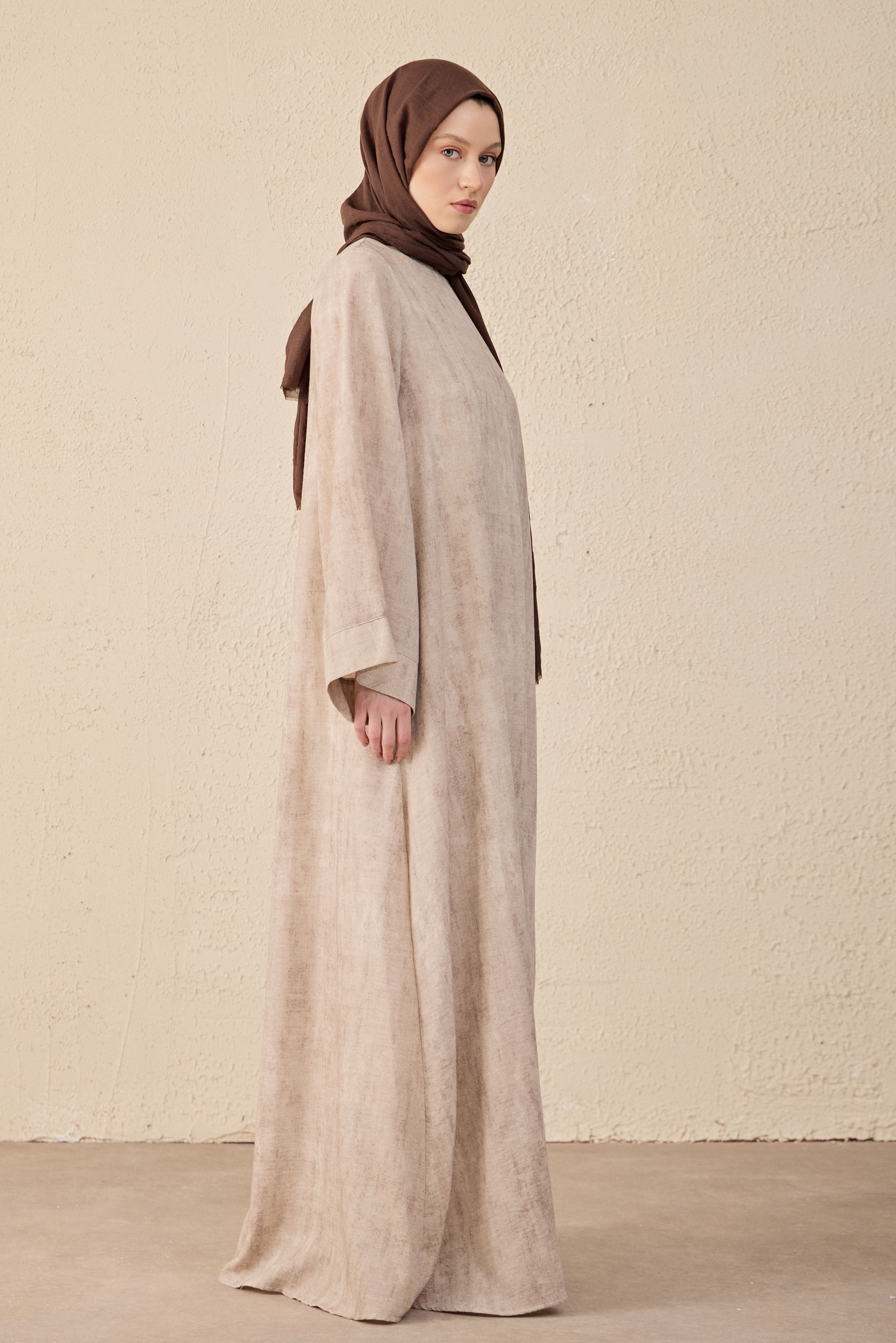 Sahara Hand Dyed Linen Kleid