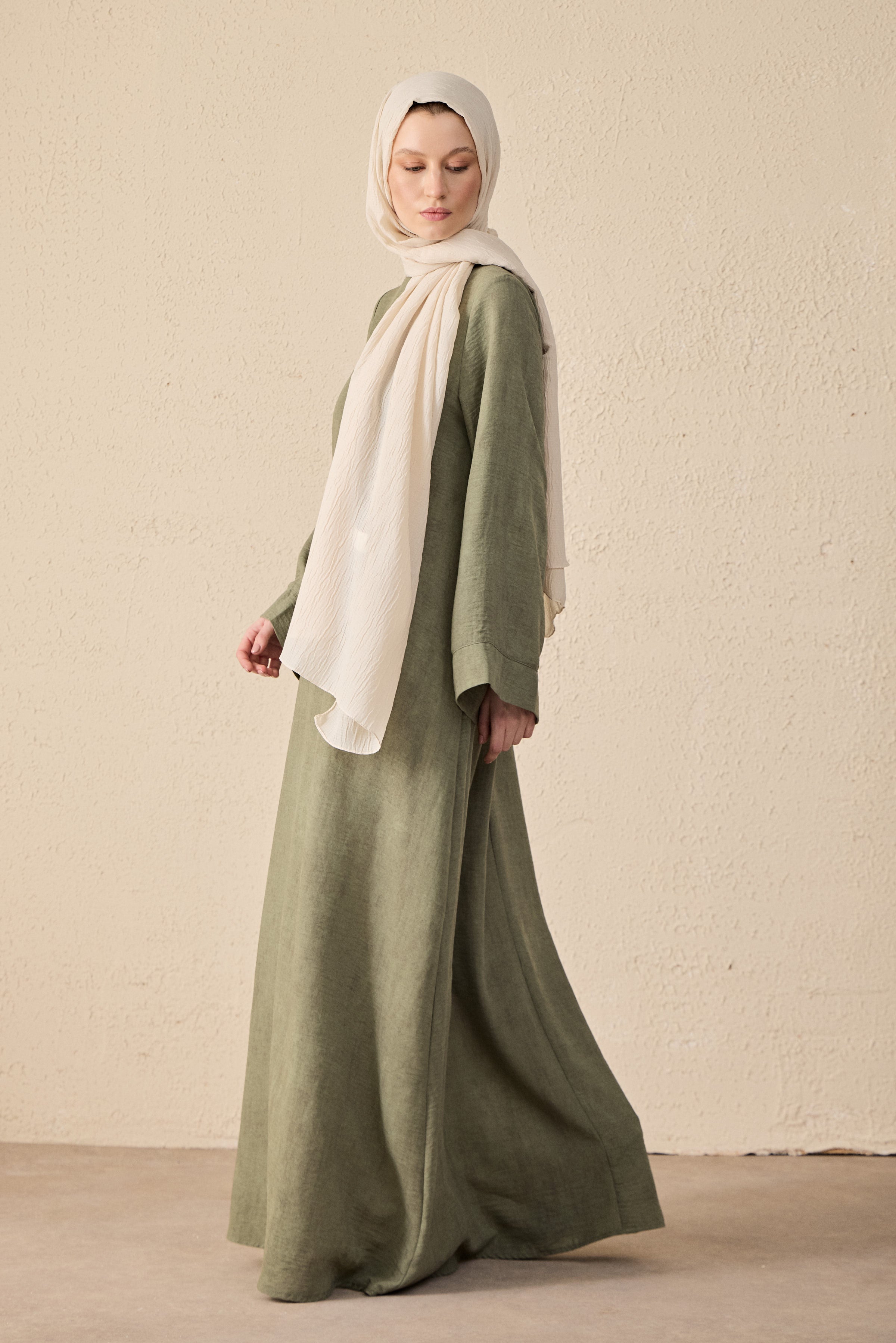 Sahara Hand Dyed Linen Kleid
