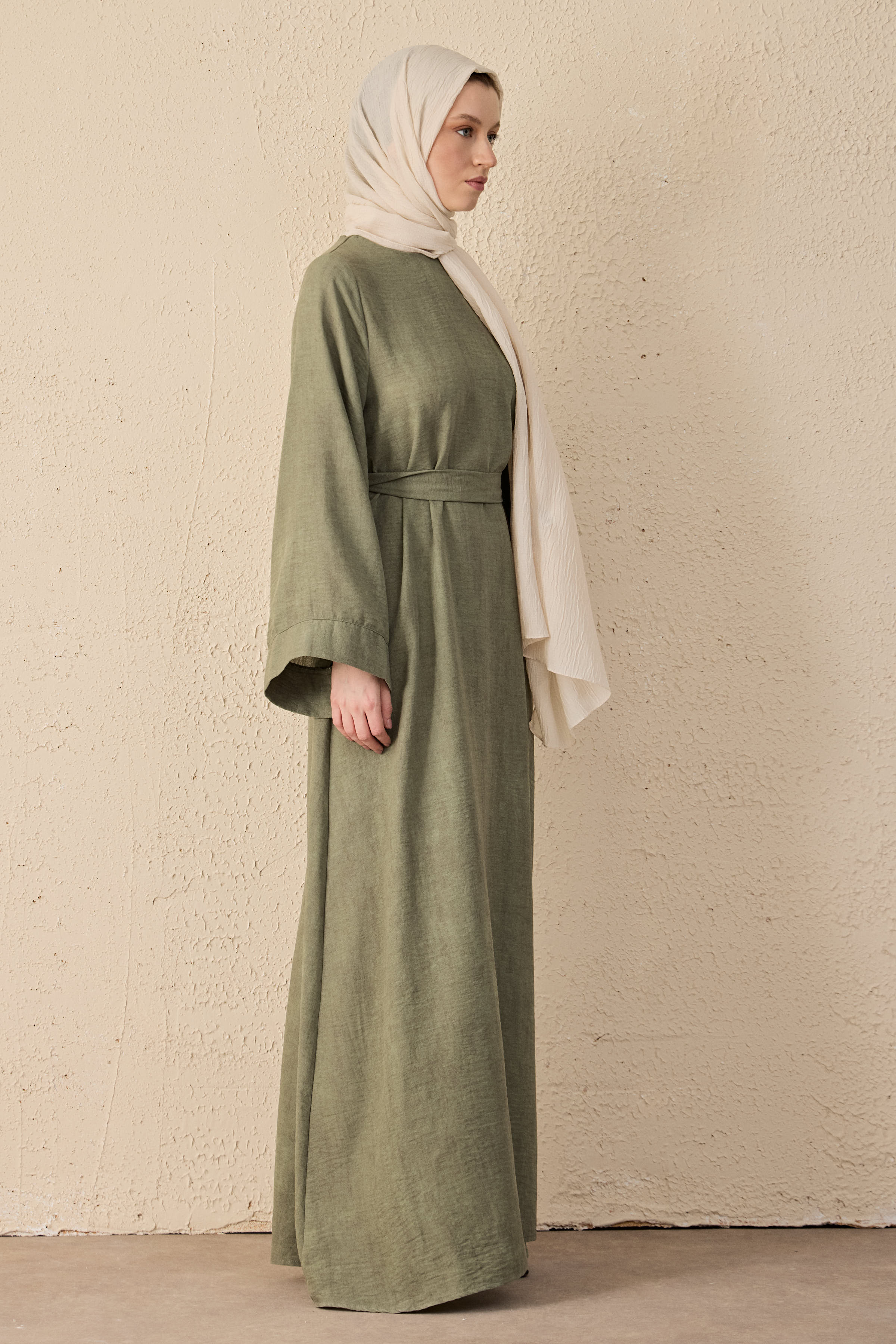 Sahara Hand Dyed Linen Kleid