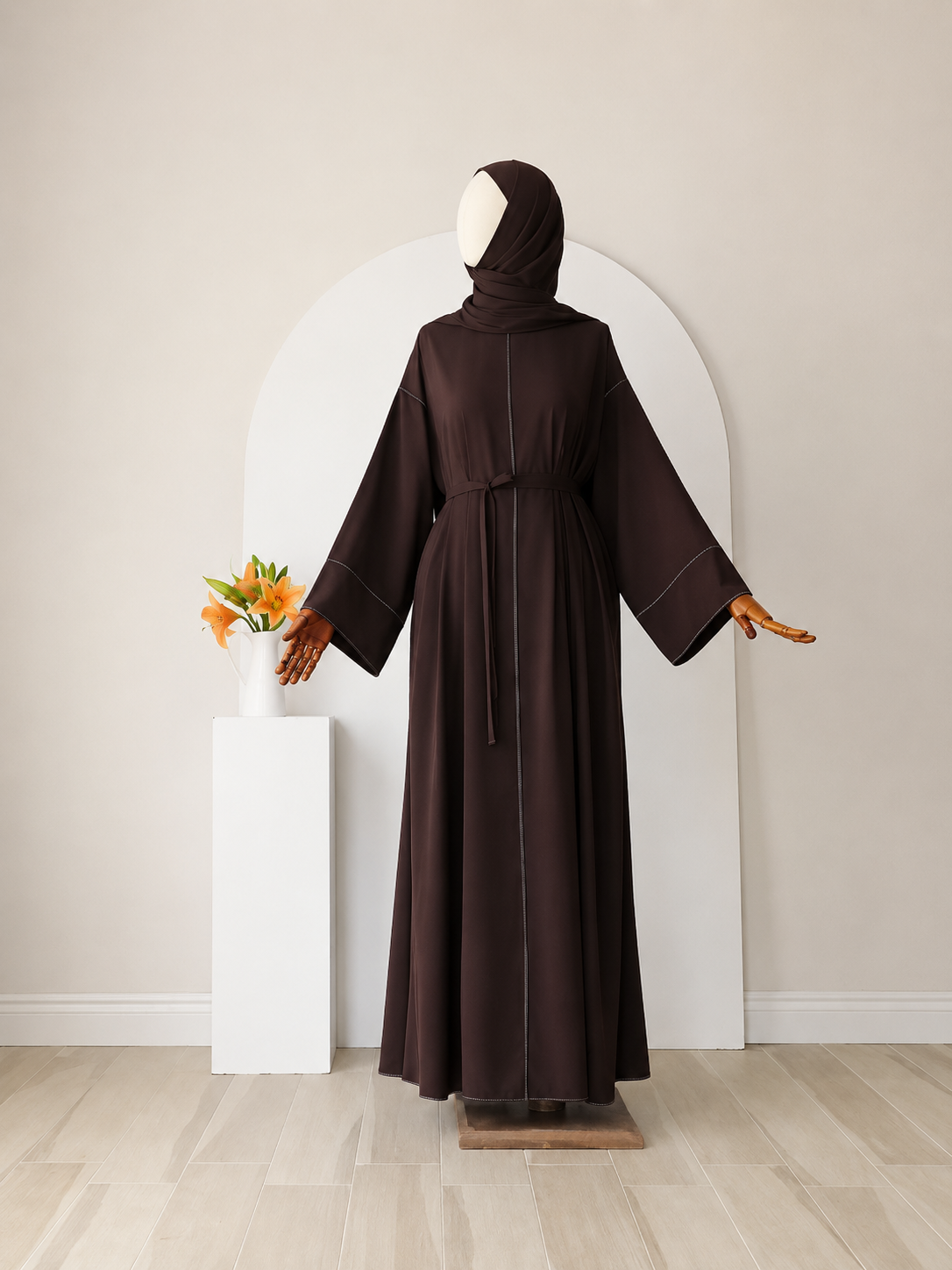 Sena Abaya mit Schal