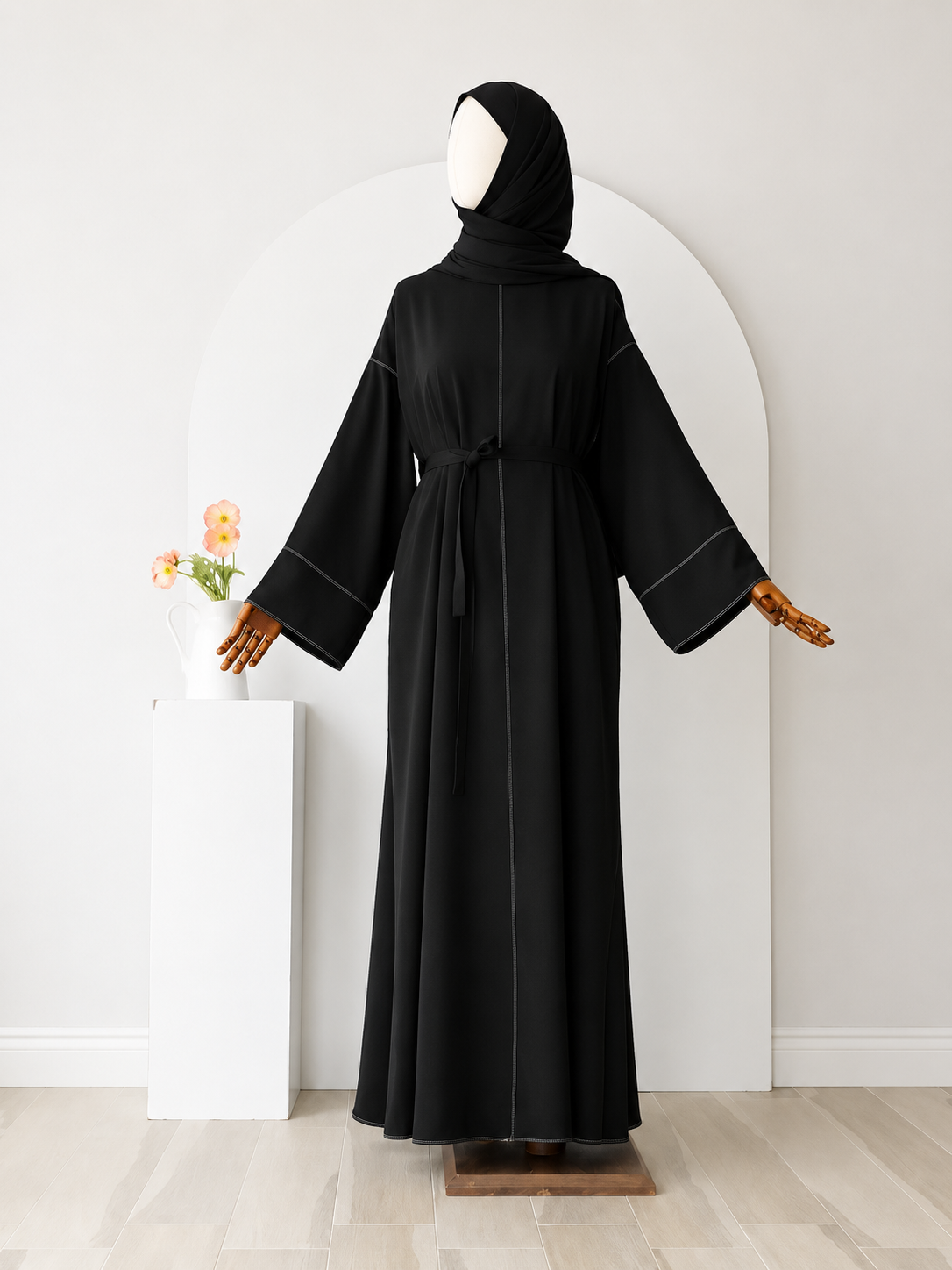 Sena Abaya mit Schal