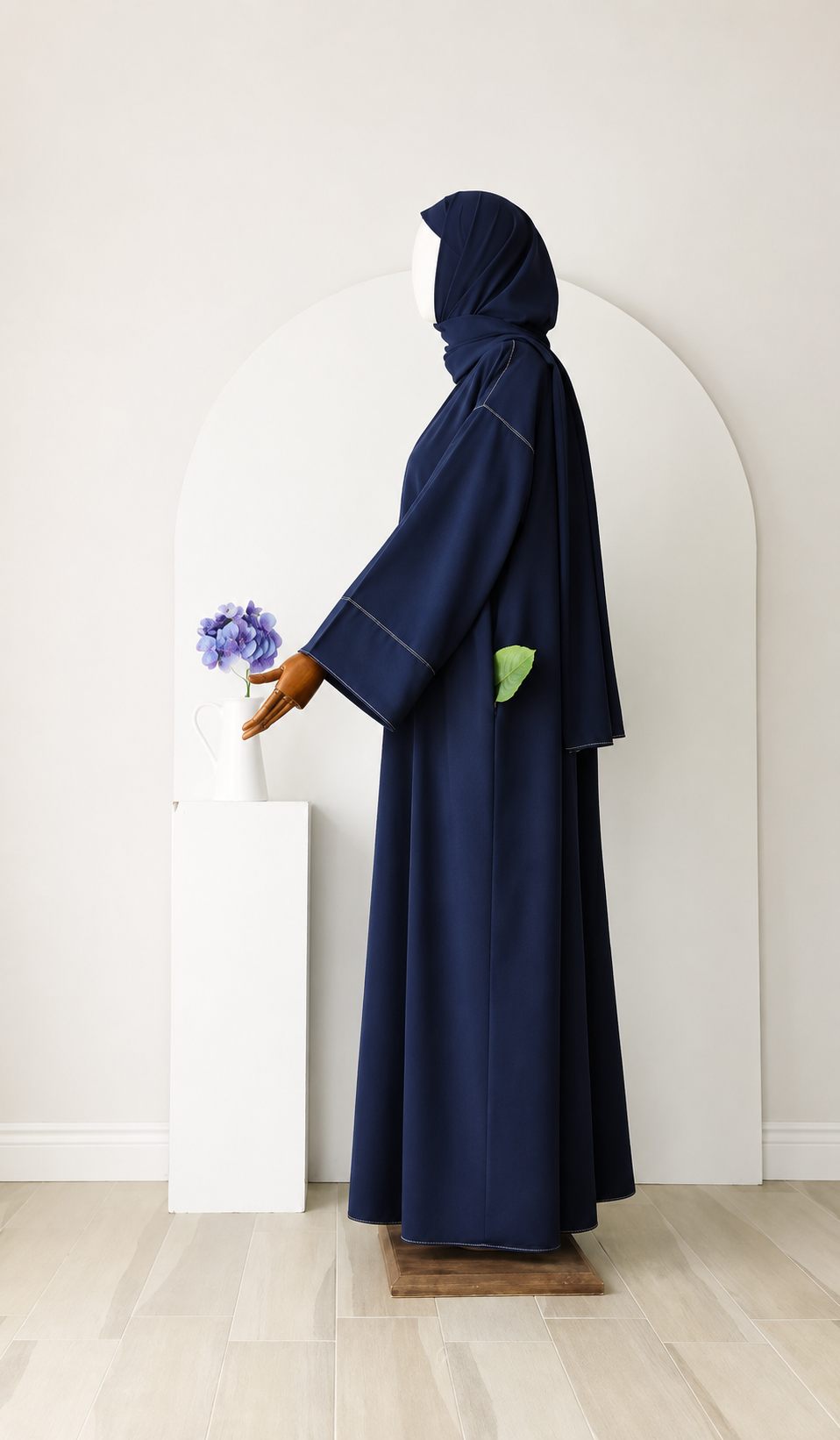 Sena Abaya mit Schal