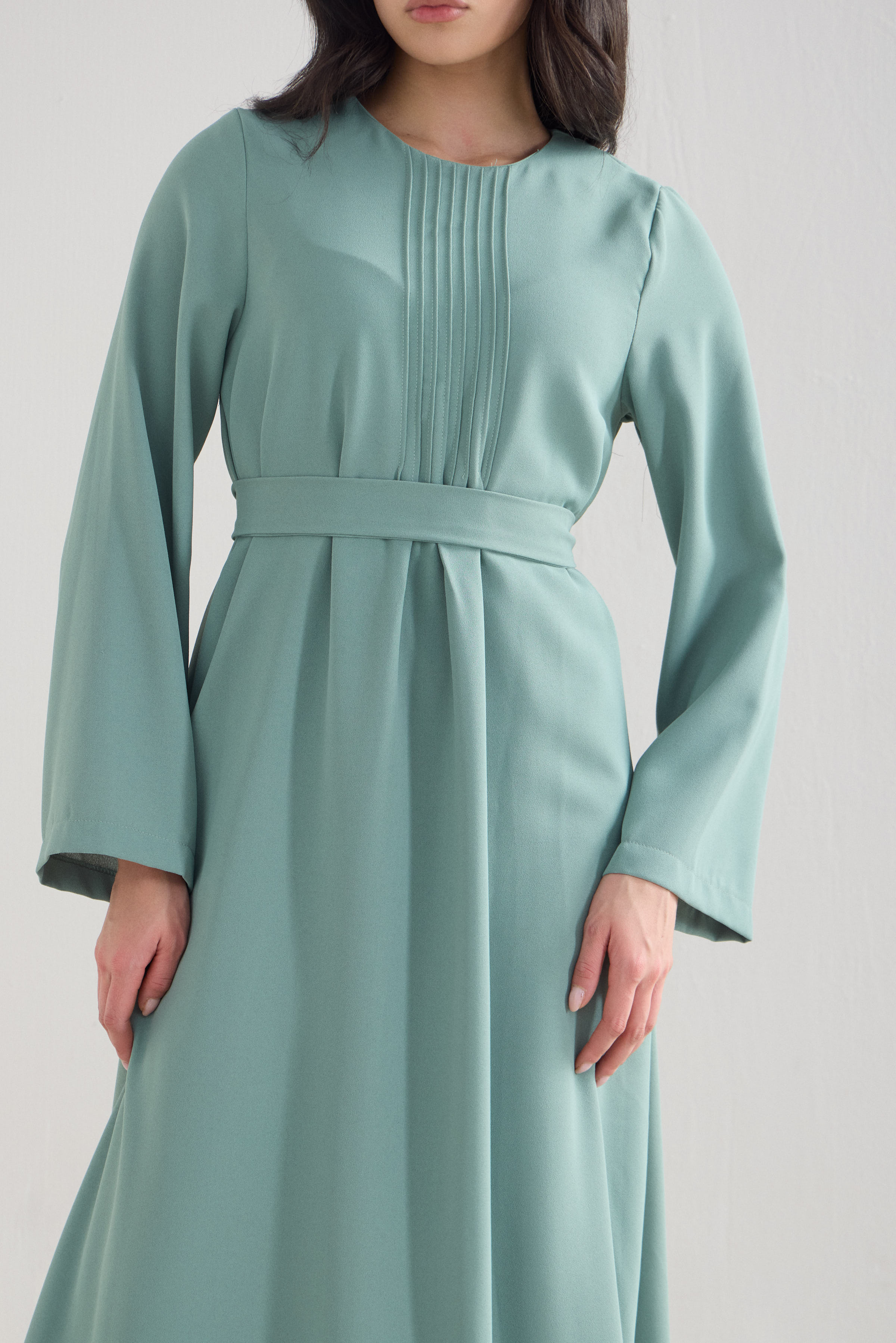 Serene Crepe Maxi Dress