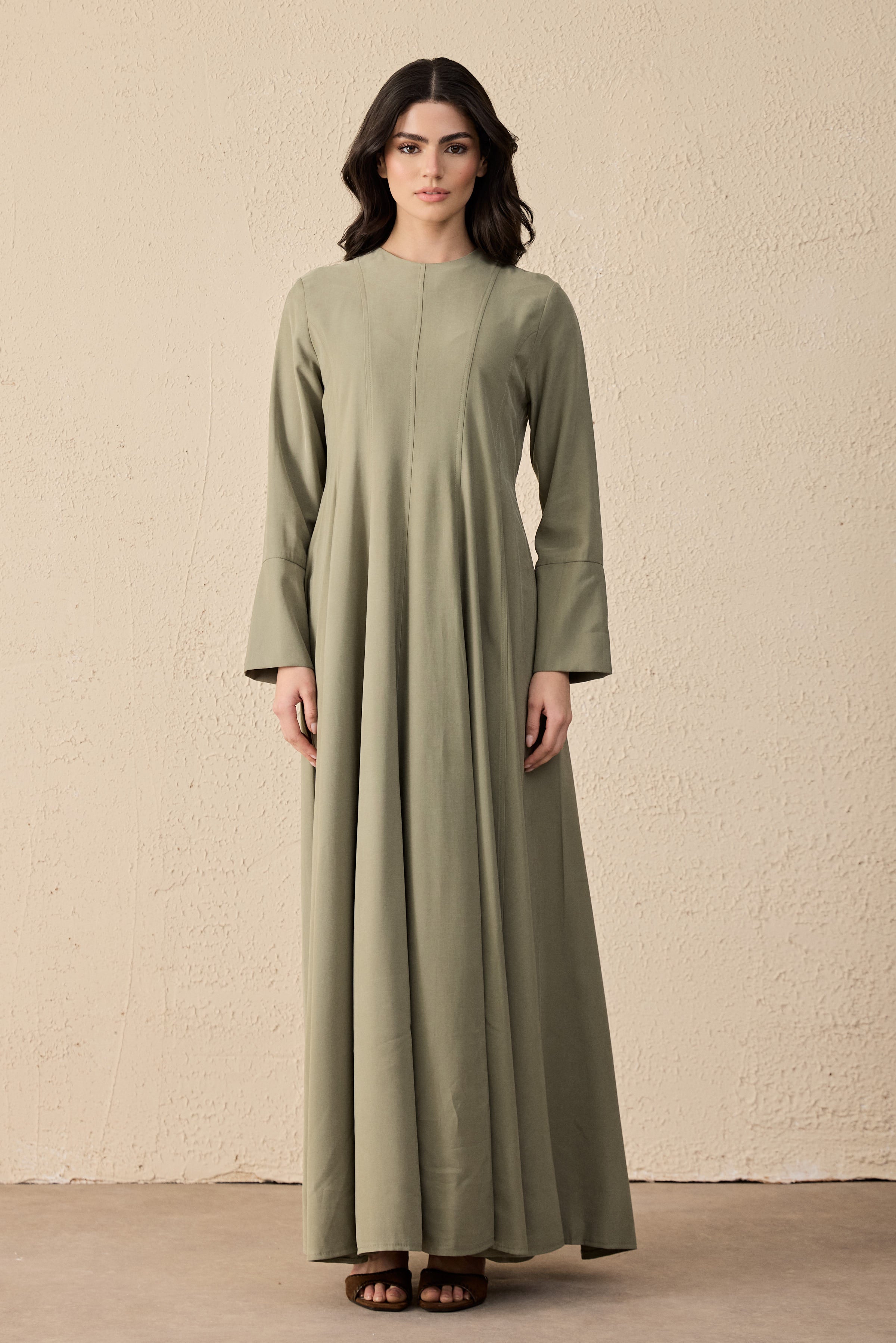 Silent Flow Lyocell Maxi Kleid
