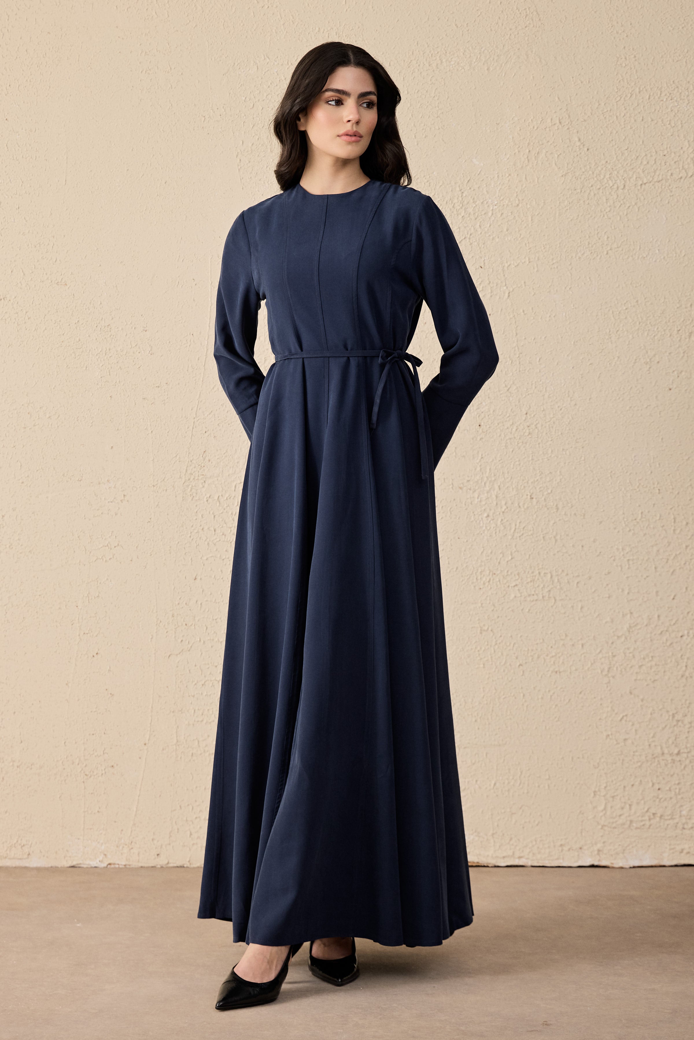 Silent Flow Lyocell Maxi Kleid