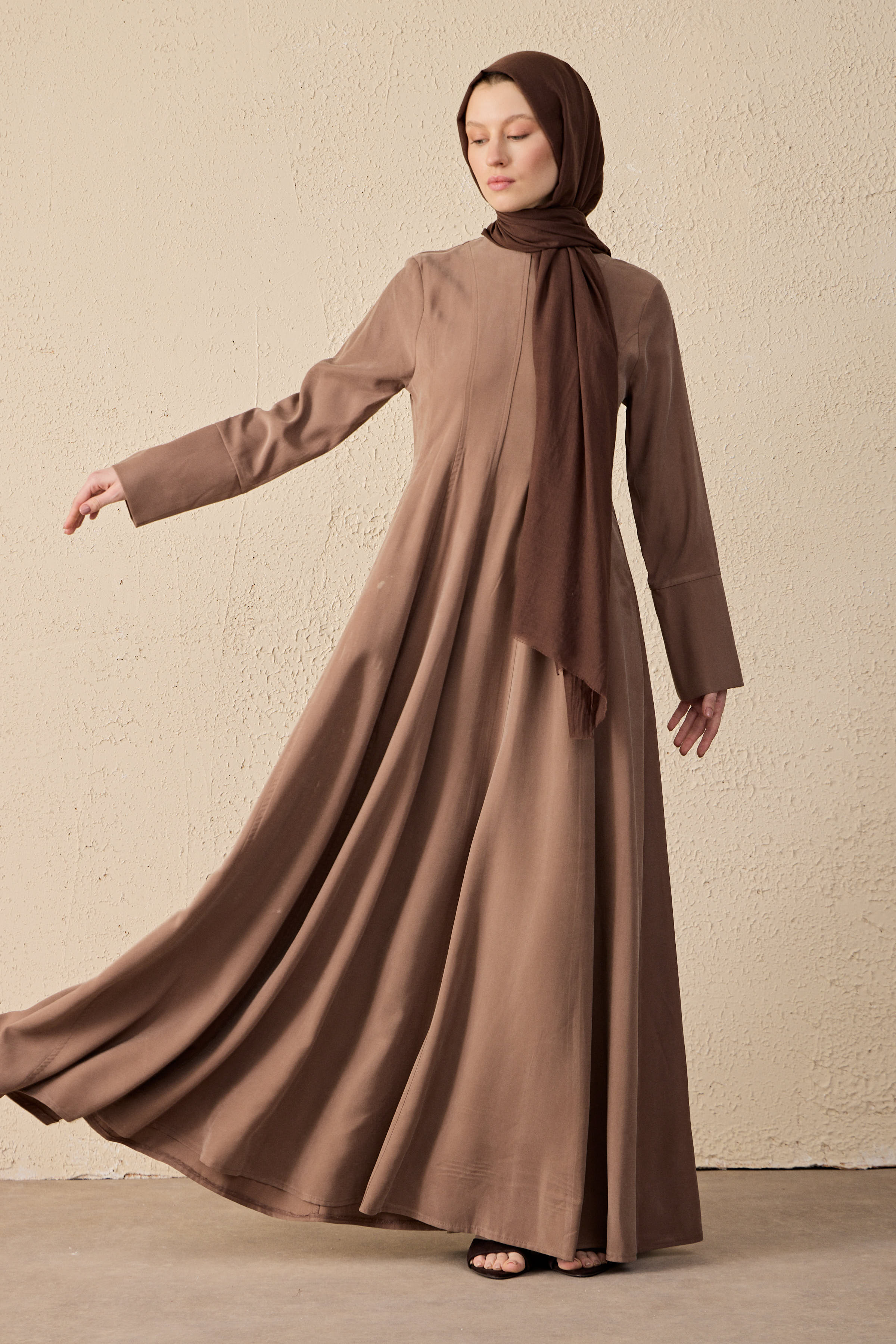 Silent Flow Lyocell Maxi Kleid