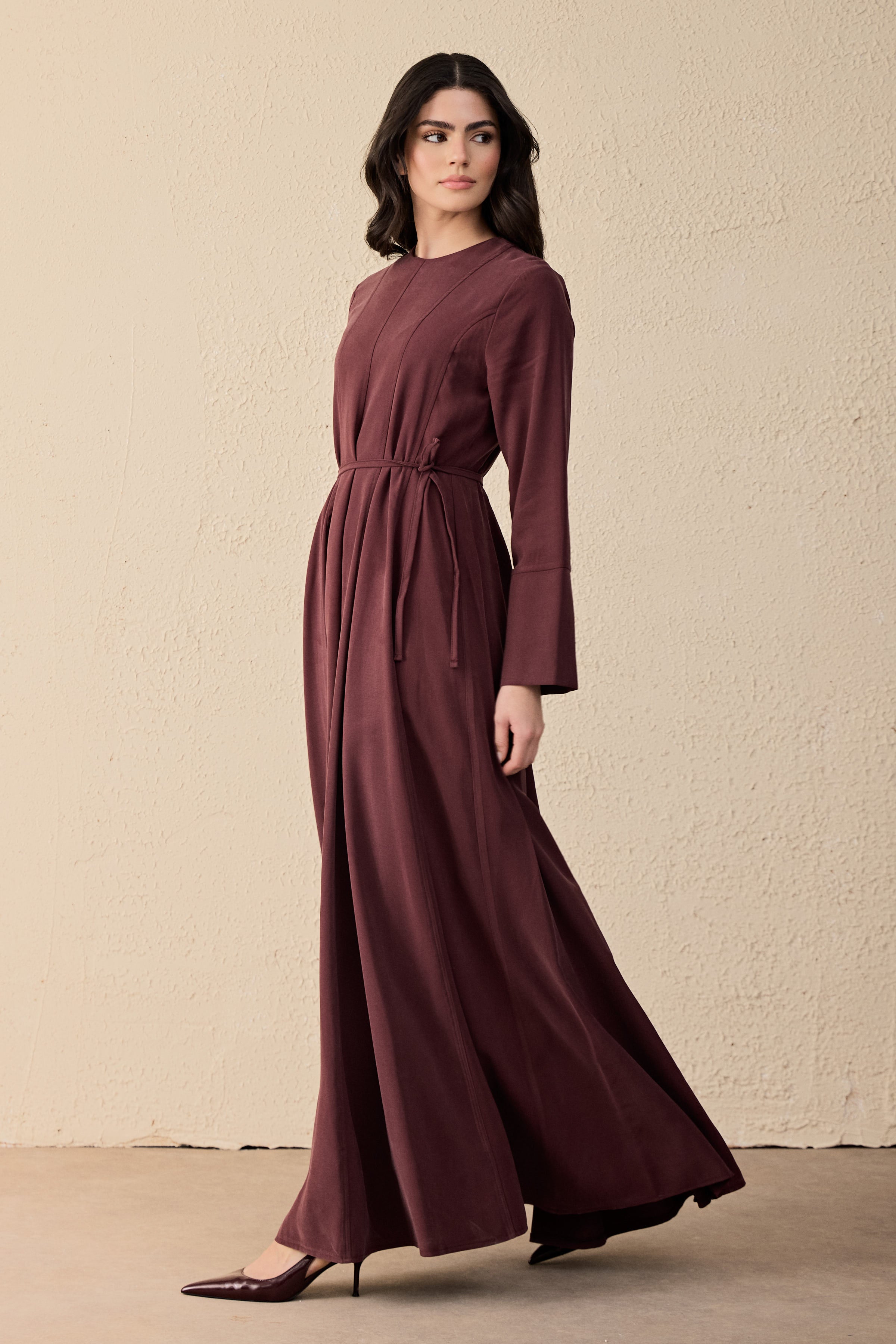 Silent Flow Lyocell Maxi Kleid