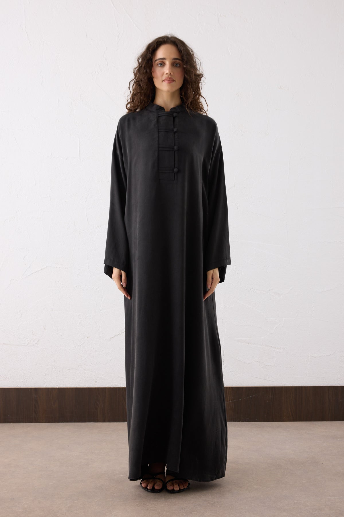 Asia Silk Cupra Maxi Kleid