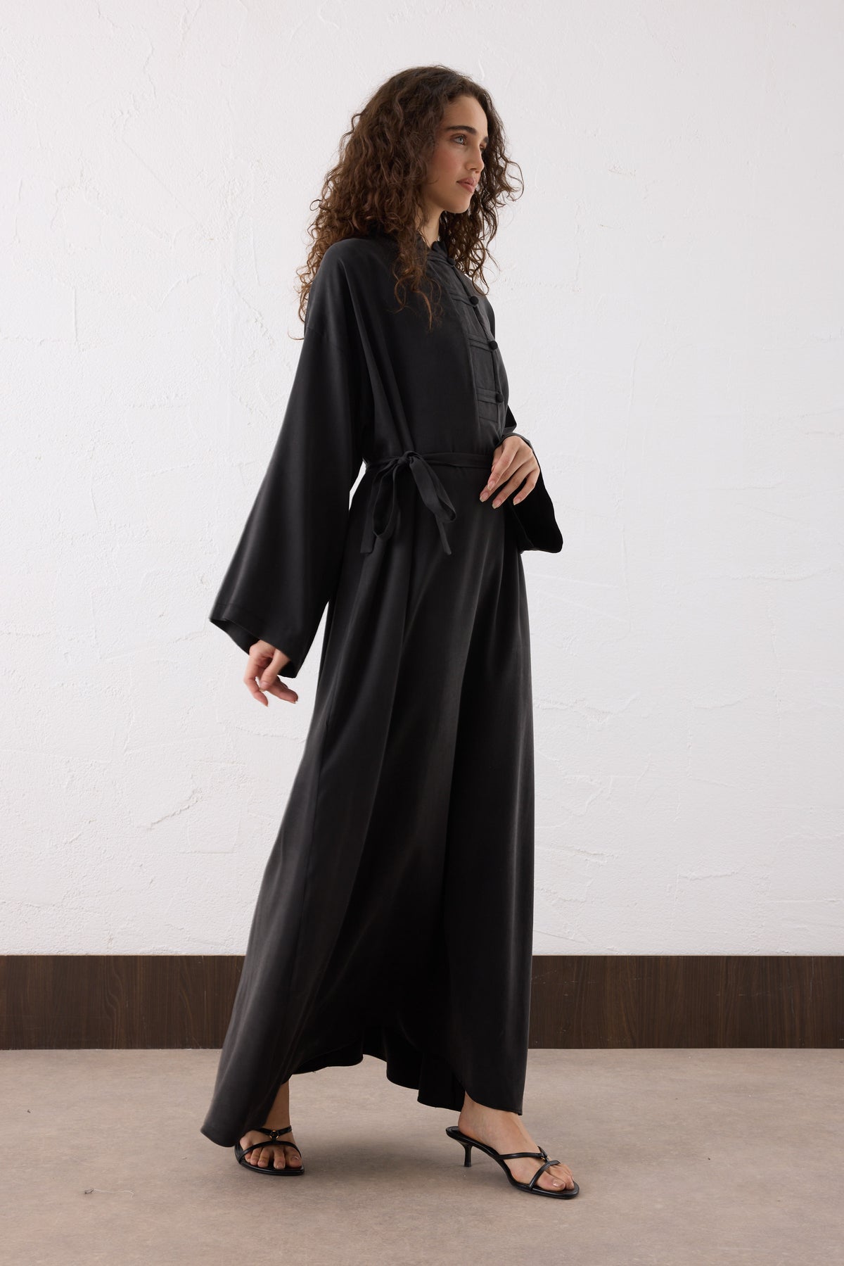 Asia Silk Cupra Maxi Kleid