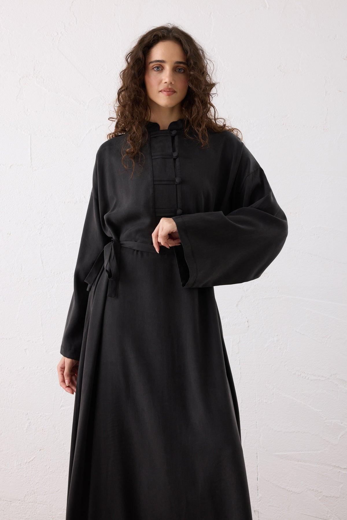 Asia Silk Cupra Maxi Kleid