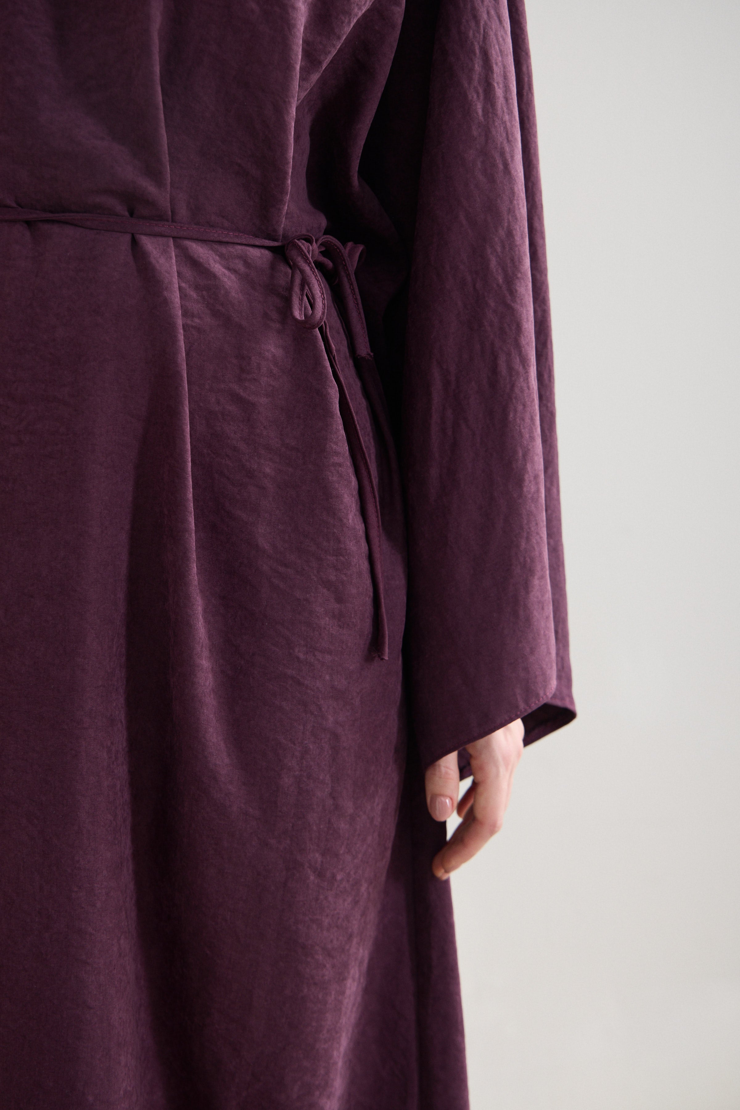 Sora Cupra Maxi Kleid