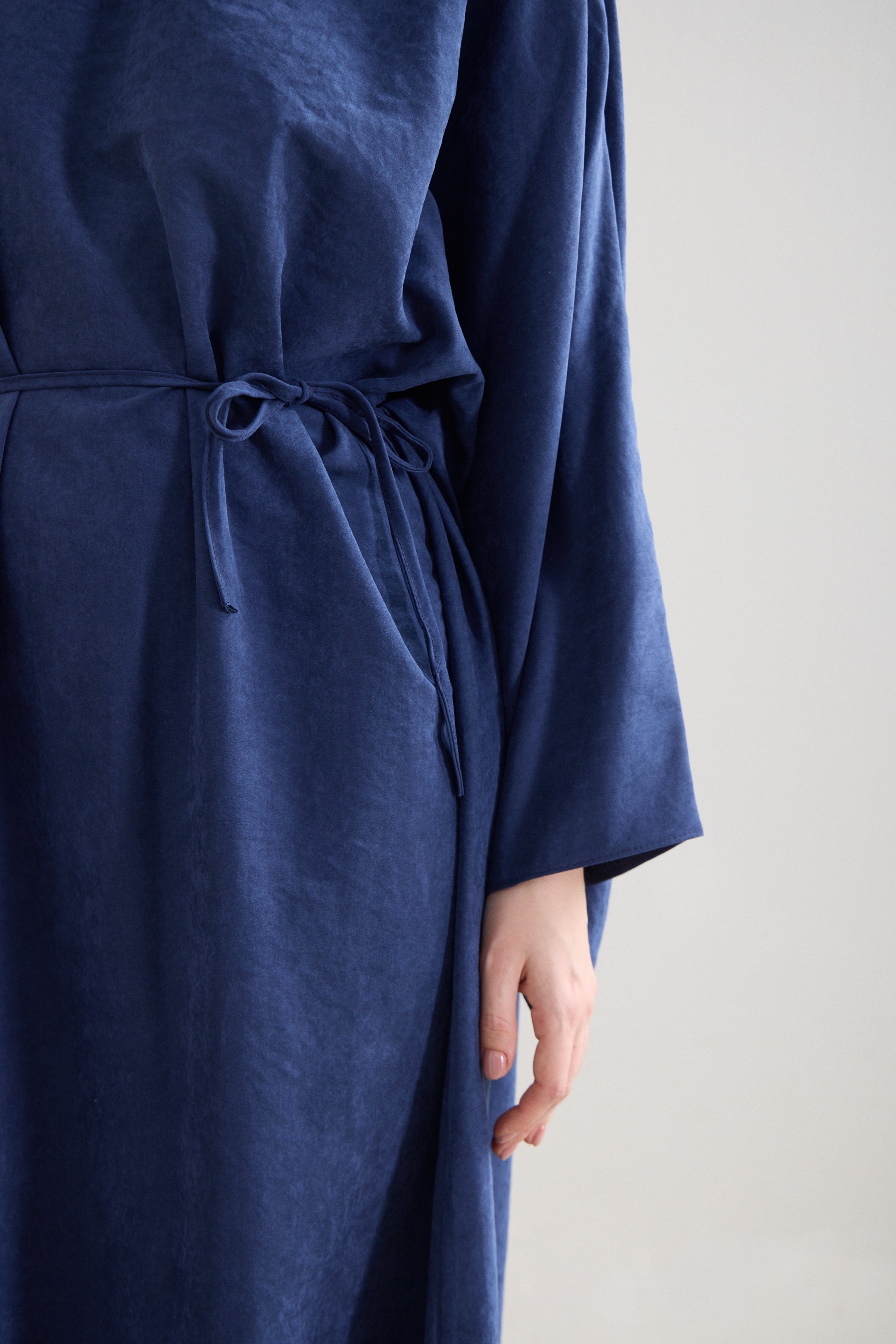 Sora Cupra Maxi Kleid