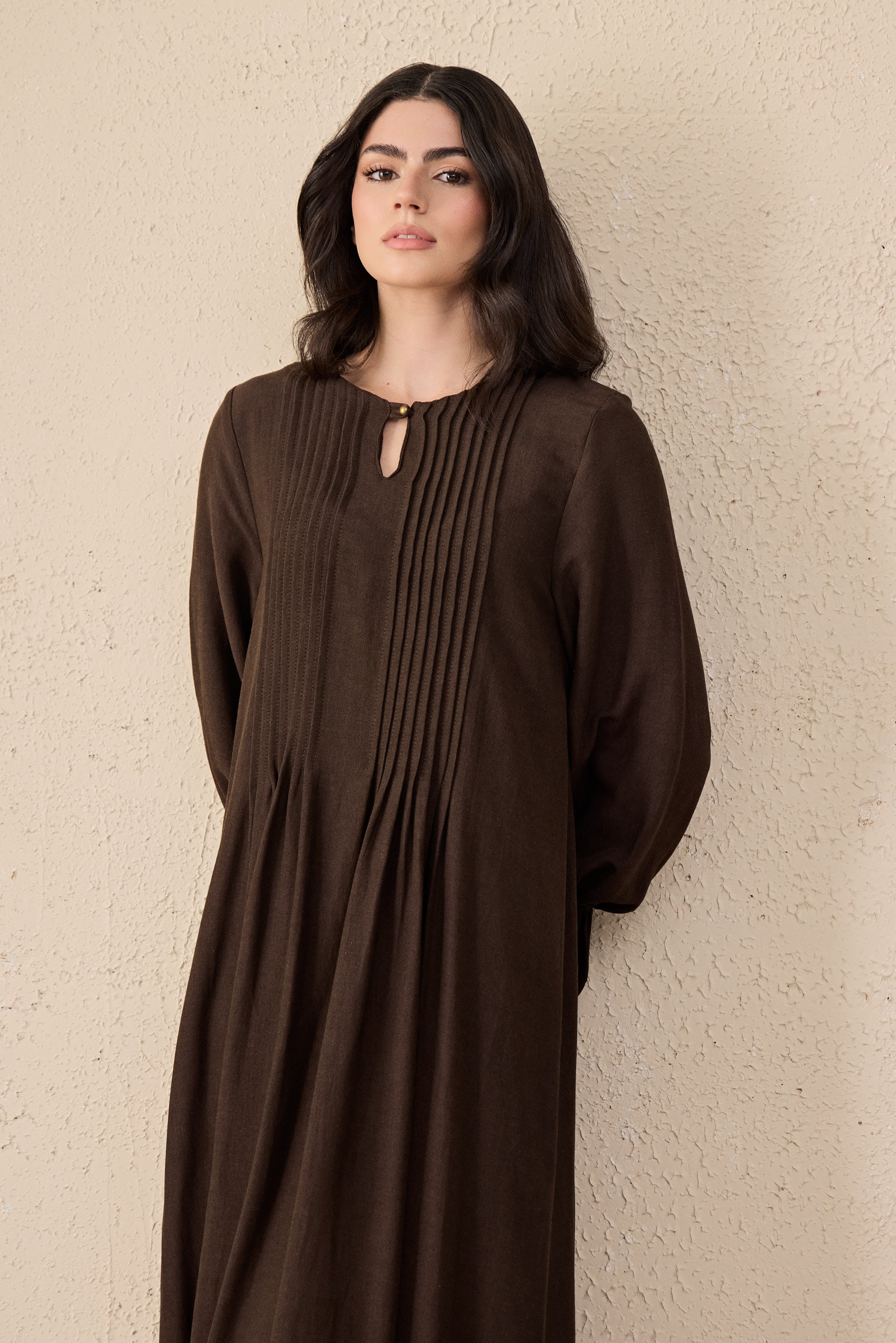 Terra Linen Maxi Dress