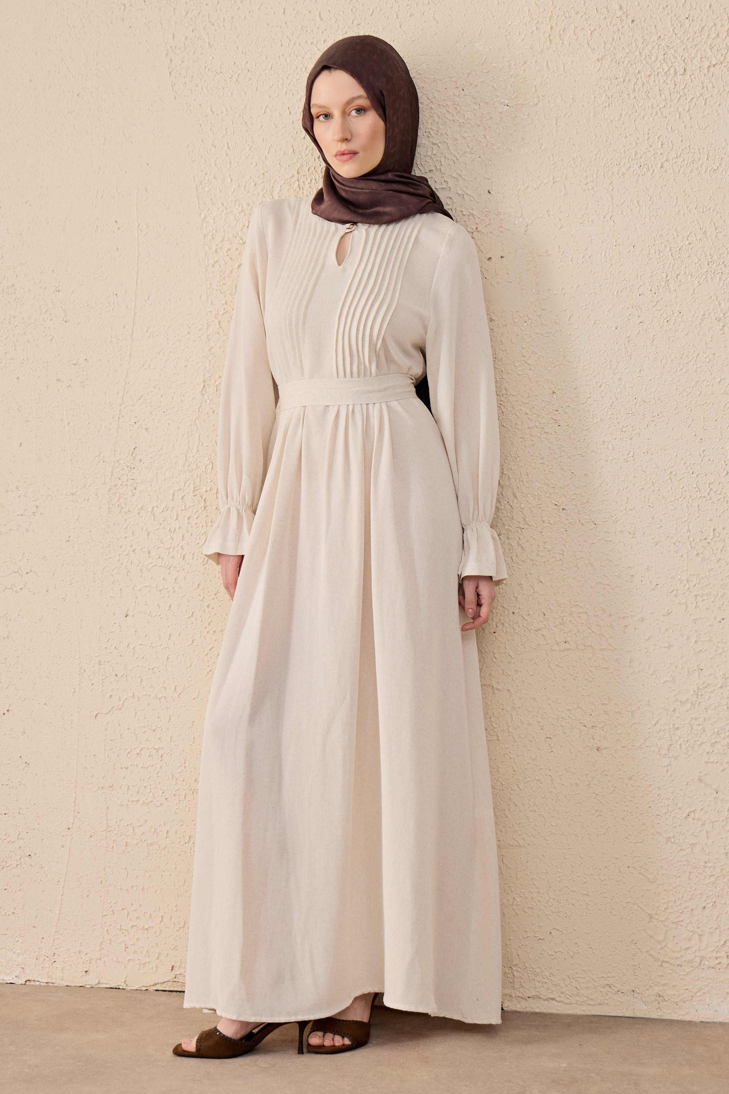 Terra Linen Maxi Dress