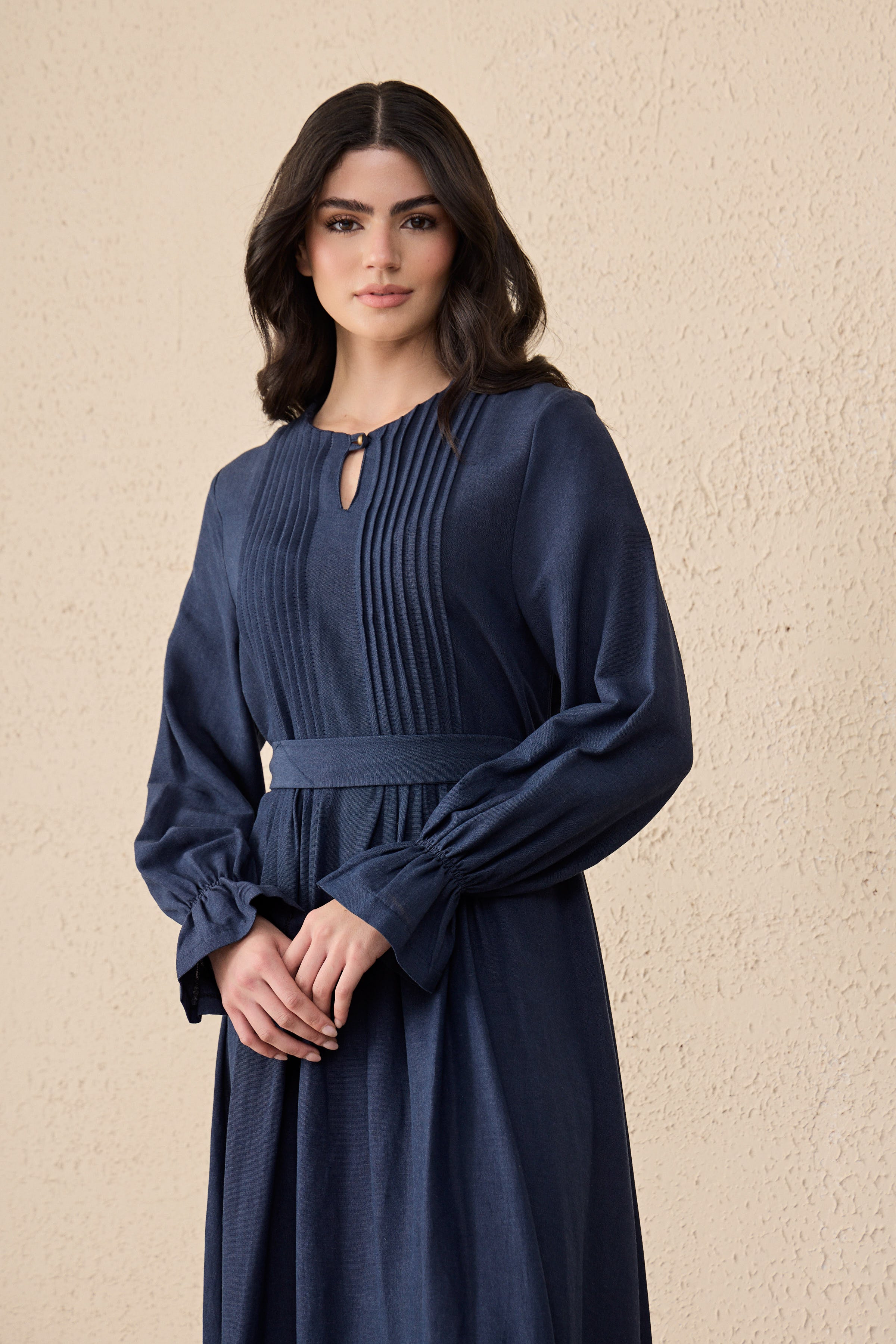 Terra Linen Maxi Dress