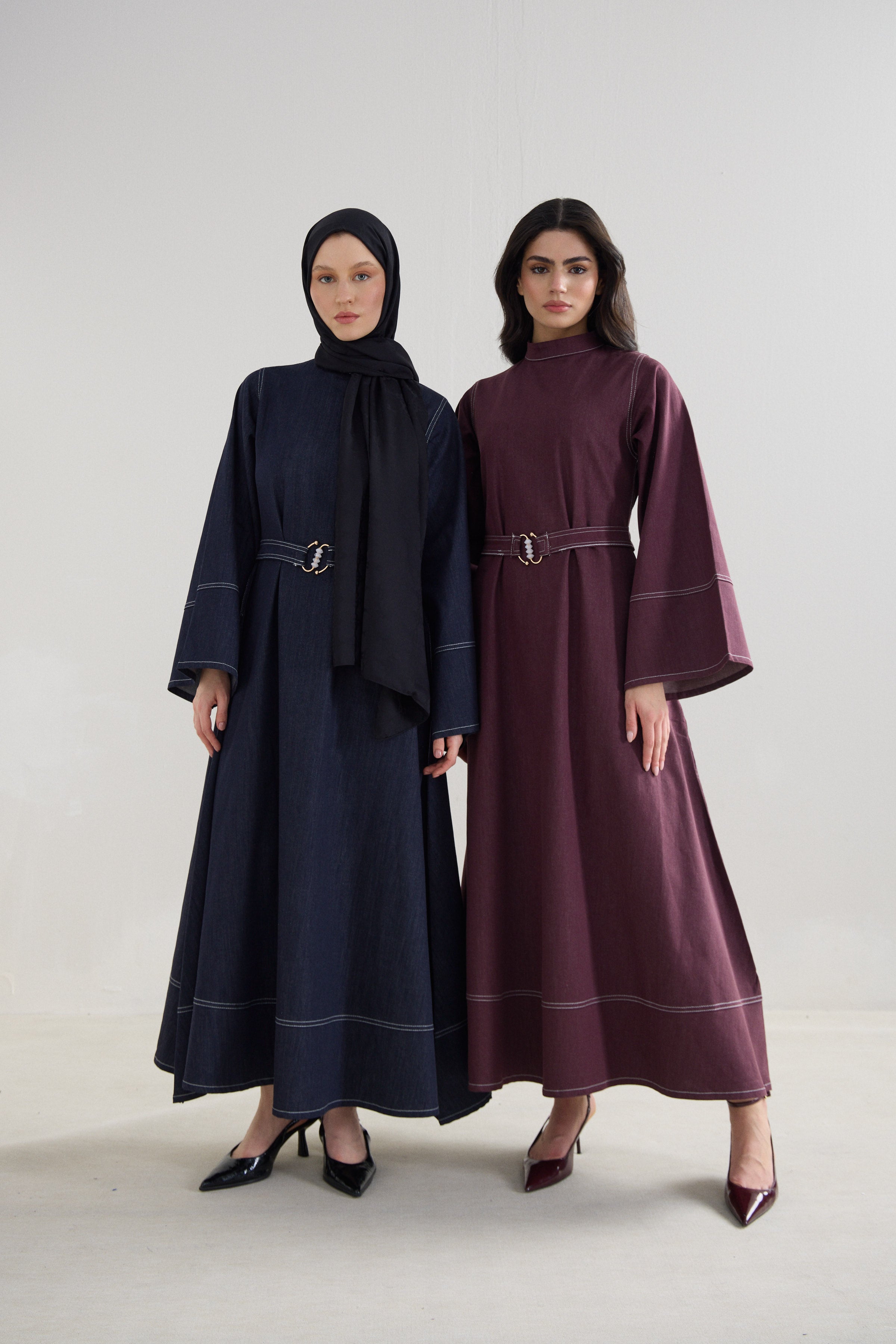 Vale Denim Maxikleid