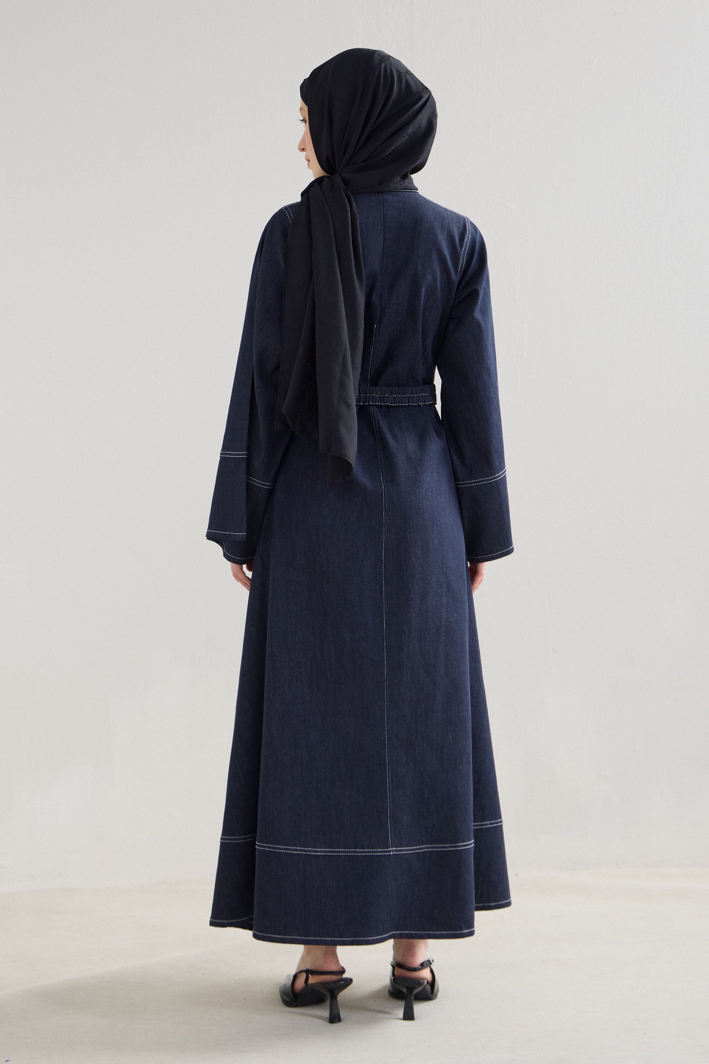 Vale Denim Maxikleid