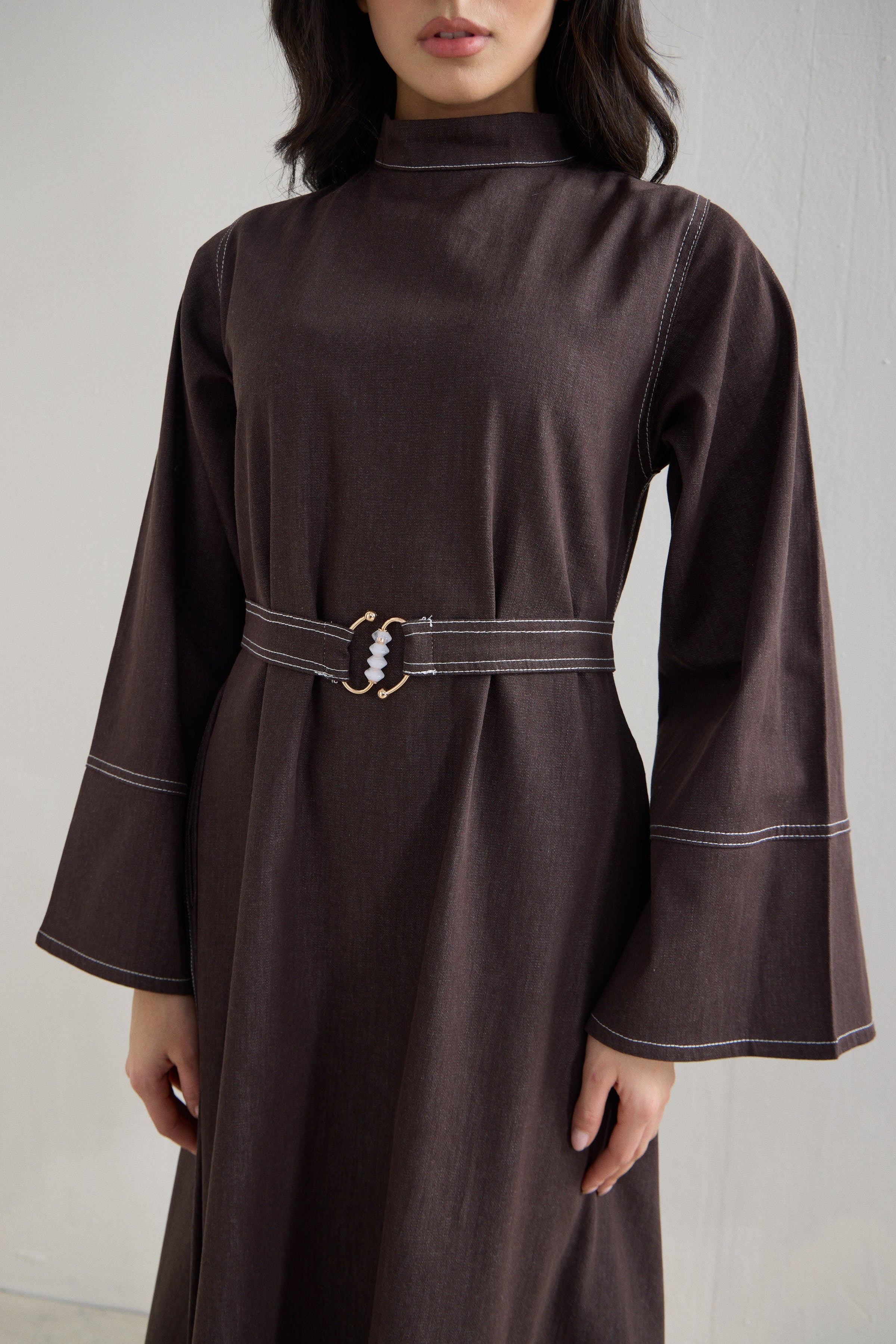Vale Denim Maxikleid
